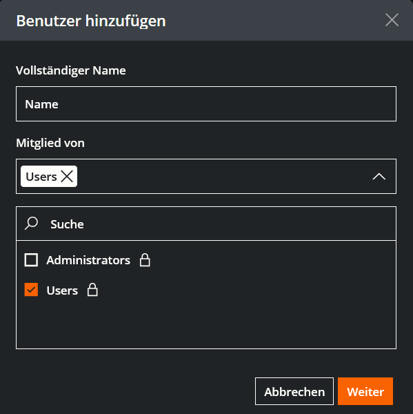 Add user